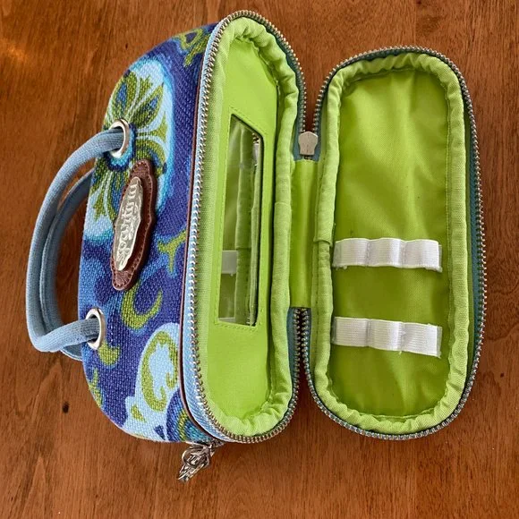 Spartina 449 Make Up Case with Mirror - Picture 2 of 5